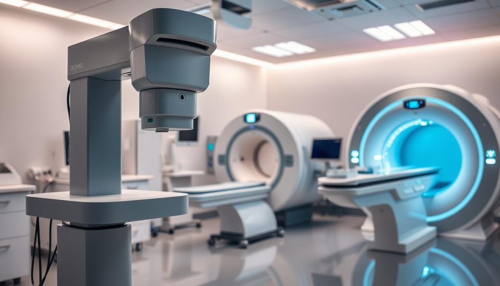Modern radiographic equipment safety features